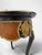 Brown Antique 19th Century Napoleon III Style Console Table W/ Gilt Metal Mounts & Medallions For Sale - Image 8 of 15