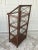 Vintage Iron & Glass Étagère Display Shelf For Sale - Image 11 of 12