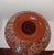 Vintage Murano Style Venetian Azzurra Co Maestri Vetrai Italian Art Glass Vase For Sale - Image 4 of 5