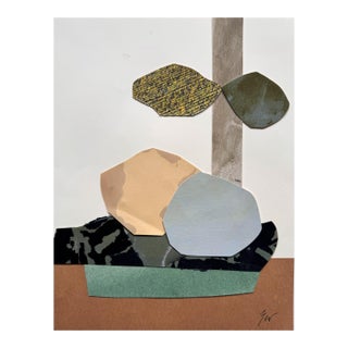 "Magic Still Exists 5" Original Mixed-Media Collage on Paper by Zac Woodiel For Sale
