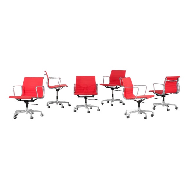 EA 117 Chairs by Charles Ray Eames for ICF Usa, 1980s, Set of 2 For Sale