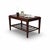 Brown Mid-Century Coffee Table in Teak with Slatted Shelf from Remploy, 1960s For Sale - Image 8 of 8