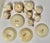 1920s Royal Adams Titan Ware Hand Painted English China “Maytime” Cups and Saucers For Sale - Image 4 of 10