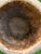 Brown Antique Rustic Wooden Mortar Primitive Vessel For Sale - Image 8 of 12