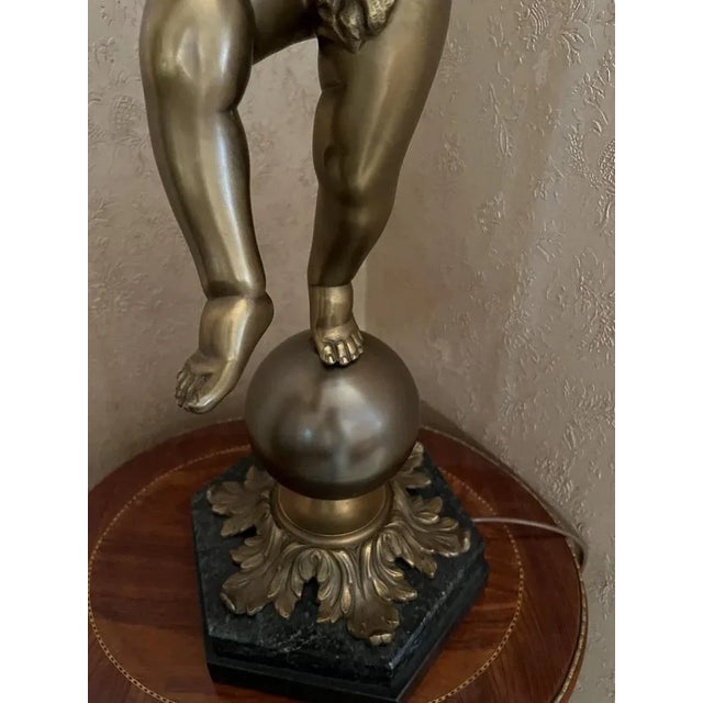 Empire Pytopian Pynical Lamp, 1900s For Sale - Image 10 of 13