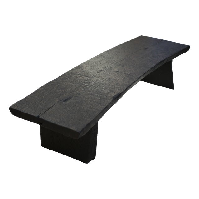Burnt Oak Coffee Table by Atelier bloam For Sale