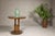 Mid 20th Century Midcentury Round Top Side Table with Column Supports and Tambour Base For Sale - Image 5 of 12