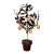 Antique Tole Topiary With Stone Lemons For Sale