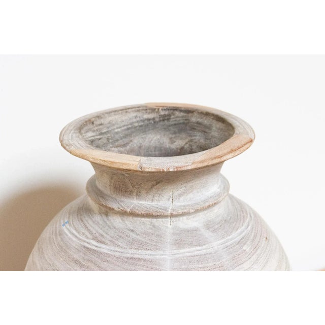 Farmhouse Indian Antique Large Vase-Kavya For Sale - Image 3 of 7