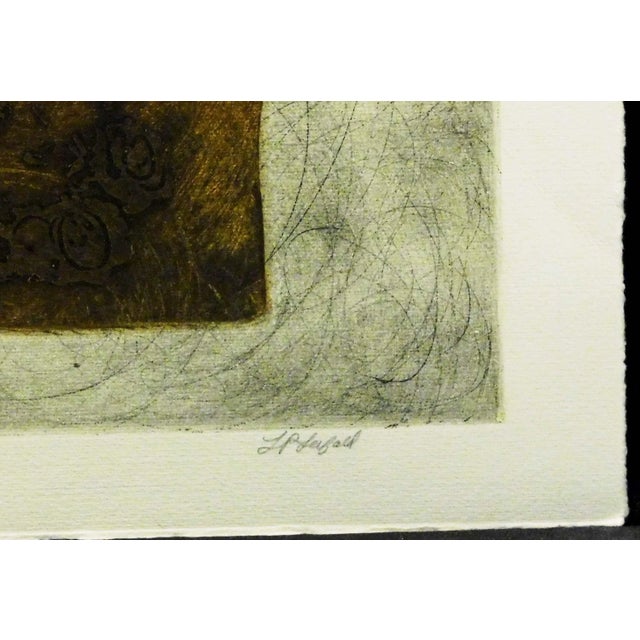 Lebadang "Landscape I" Hand Signed Lithograph on Paper For Sale - Image 4 of 5