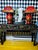Red 1980s Chinoiserie Red Lacquer Table Lamps Pair Large Chinese With Pagoda Shades For Sale - Image 8 of 10