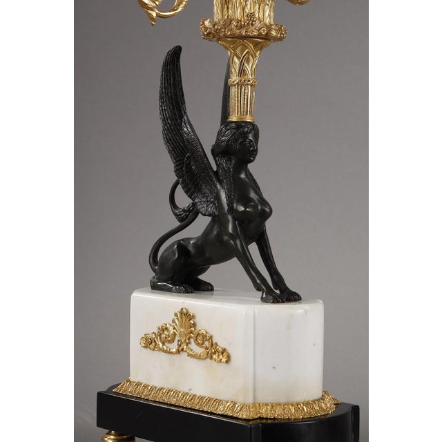 Spinx Candleholders, Set of 2 For Sale - Image 5 of 18