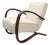 H-269 Lounge Chair by Jindrich Halabala, 1940s For Sale