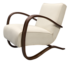 H-269 Lounge Chair by Jindrich Halabala, 1940s
