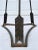 Black Early 20th Century French Empire Iron Arrow Jardinere Planter For Sale - Image 8 of 12