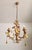 Baroque Vintage Venetian Three-Light Chandelier with Murano Glass Drops, 1960s For Sale - Image 3 of 18