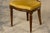 Wood French Louis XVI Style Walnut Side Chair in Golden Yellow Velvet For Sale - Image 7 of 17