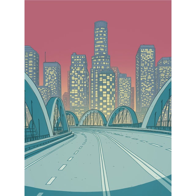 Limited edition of 50 prints with 5 Artist Proofs, on Entrada Rag, natural 290g with deckled edge Available in: blue,...