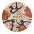 Late 20th Century Japanese Reproduction Imari Plate For Sale