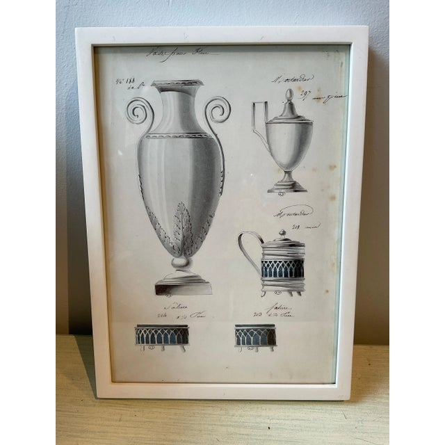 1920s Prints of French Silver Serving Pieces - Set of 10 For Sale - Image 11 of 12