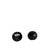 Spherical Black Ear-Clips in Ebony from Monies, Denmark, 2000s, Set of 2 For Sale - Image 9 of 9