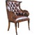 Traditional Style Leather Arm Chair For Sale