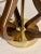 Mid 20th Century Mid Century Modern Sculptural Walnut Table Lamps, a Pair For Sale - Image 9 of 12
