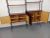 Vintage Italian Double Modular Bookcase in Wood and Metal, 1960s For Sale - Image 10 of 18
