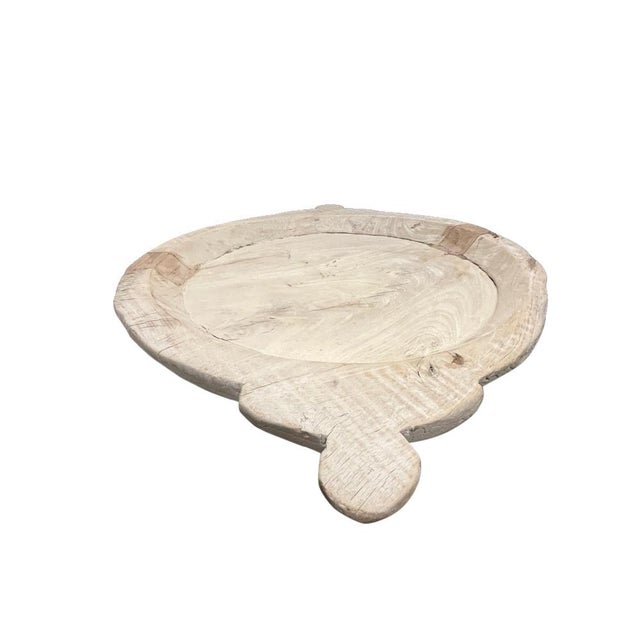 Vintage Wooden Parat Bowl For Sale - Image 4 of 5