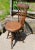 Victorian 1890s Antique Quarter Sawn Oak High Back Organ Stool With Claw Feet For Sale - Image 3 of 17
