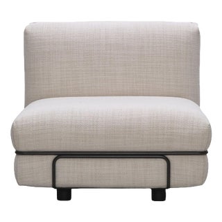 Mid-Century Modern Steel Frame GB Lounge Chair by Gijs Bakker, Denmark For Sale