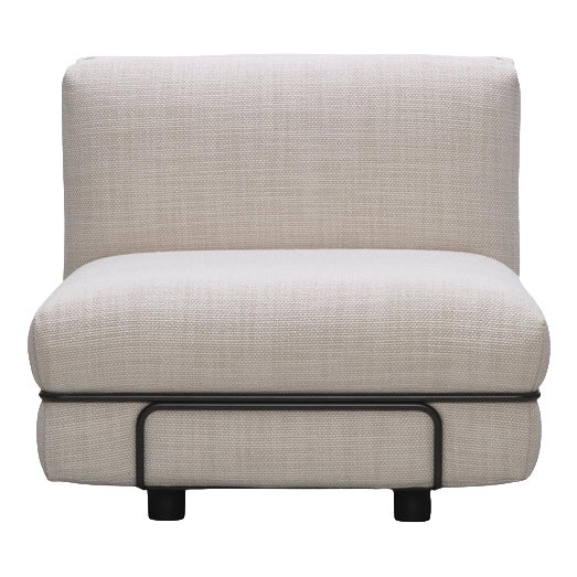 Mid-Century Modern Steel Frame GB Lounge Chair by Gijs Bakker, Denmark For Sale