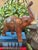Vintage Leather Wrapped Elephant Model or Figurine For Sale - Image 4 of 12