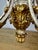 Rococo Chandelier With Gilt Putti and Hand-Painted Ir For Sale - Image 15 of 15