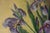 1940s Gladys T Smith Still Life of Flowers and Buddha Head Oil Painting For Sale - Image 5 of 15