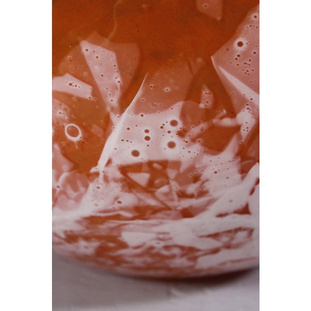 Large Art Deco Blown Glass Vase by Lorrain, 1920s For Sale - Image 4 of 12