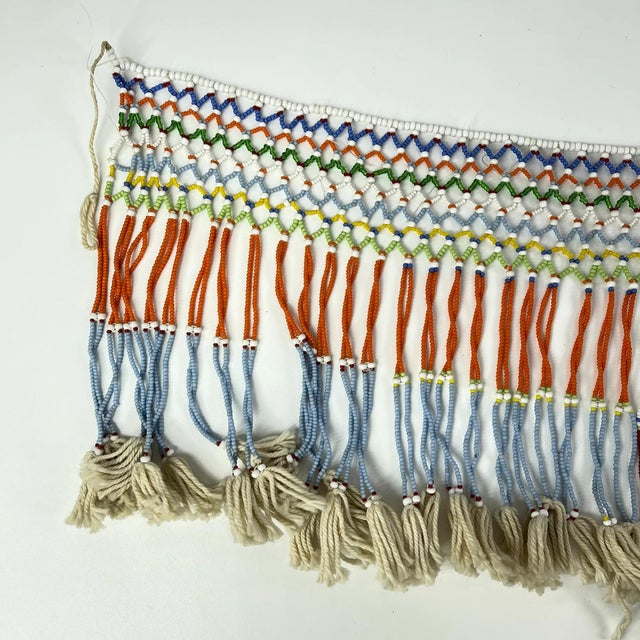Early 20th Century Zulu Beaded Skirt Shangaan Style South Africa MATTER COLLECTION For Sale In Denver - Image 6 of 13