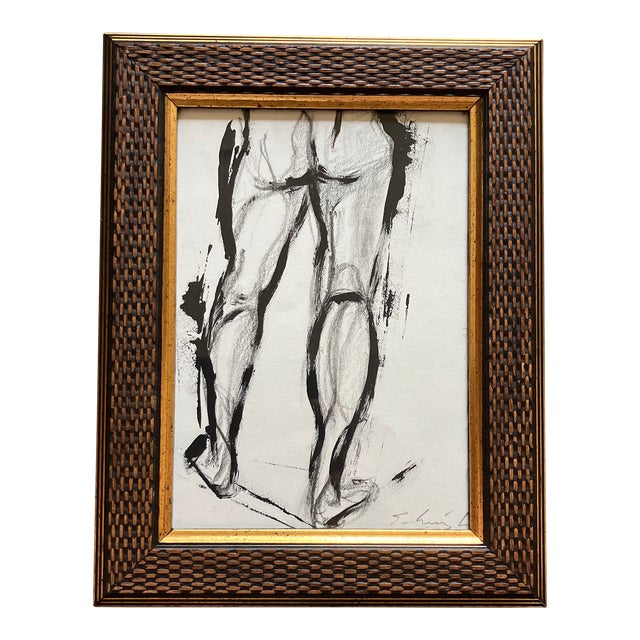 Contemporary Original Stephen Heigh Abstract Nude Painting For Sale