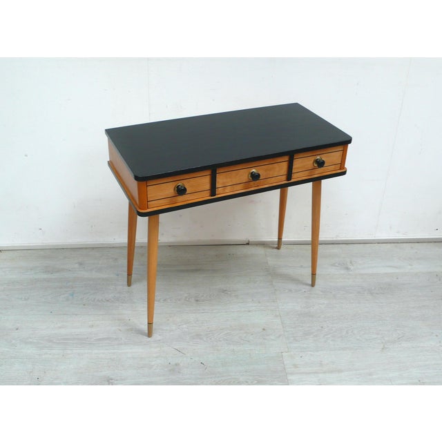 Mid-Century Modern German Entryway Console Table, 1950s For Sale - Image 4 of 6