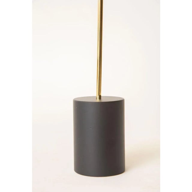 Vintage Hagenhauer Style Brass Face Mask Sculpture on Black Metal Base, 1970's For Sale In Miami - Image 6 of 7