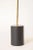 Vintage Hagenhauer Style Brass Face Mask Sculpture on Black Metal Base, 1970's For Sale In Miami - Image 6 of 7