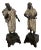 Victorian Spelter Figures, 1860s, Set of 2 For Sale