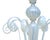 2020s Classic Venetian Glass Chandelier, Iridescent, Murano, Italy For Sale - Image 5 of 9