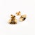 Earring, Gold, 18K, 3.26g, Length: 13mm, Width: 13mm, Good condition. This piece has an attribution mark, I am sure that...