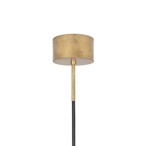 Not Yet Made - Made To Order Small Raw Brass Pendant Lamp by Johan Carpner for Konsthantverk For Sale - Image 5 of 8