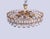 Metal 27 Semi Chandelier in Swarovski Crystal and Brass from Palwa, 1960s For Sale - Image 7 of 10