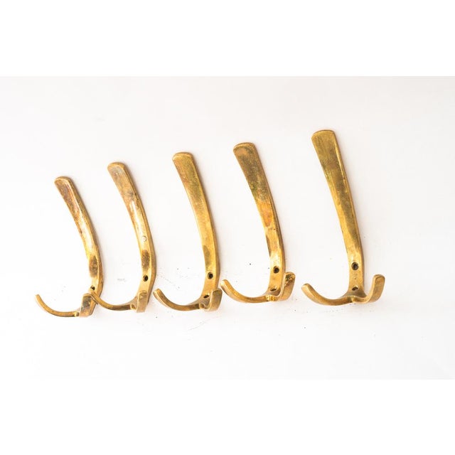5x Austrian wall hooks by Hertha Baller, 1950s Original condition
