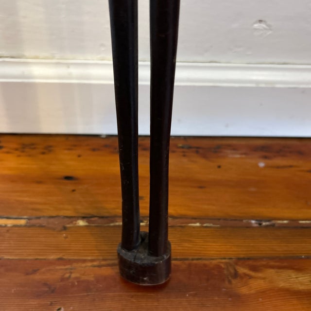 Mid 20th Century Tall African Wooden Female Stick Figure Carving For Sale - Image 10 of 12