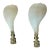 1970s Florida Sea Shells Lamp Finials - a Pair For Sale