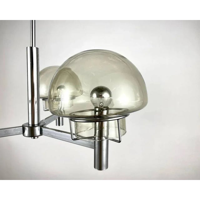 1970s Italian Chandelier from Stilnovo, 1970s For Sale - Image 5 of 10